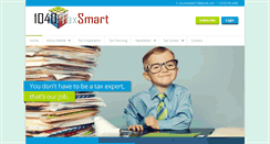 Desktop Screenshot of 1040taxsmart.com