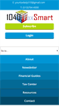 Mobile Screenshot of 1040taxsmart.com